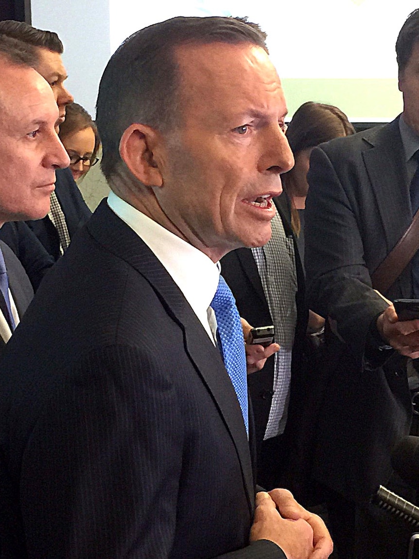 Abbott in Adelaide
