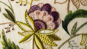 The ACT Embroiderers' Guild has called on some of the most exceptional embroiderers to work together to complete the work on the royal blanket.