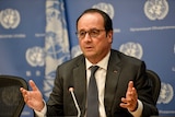 French president Francois Hollande