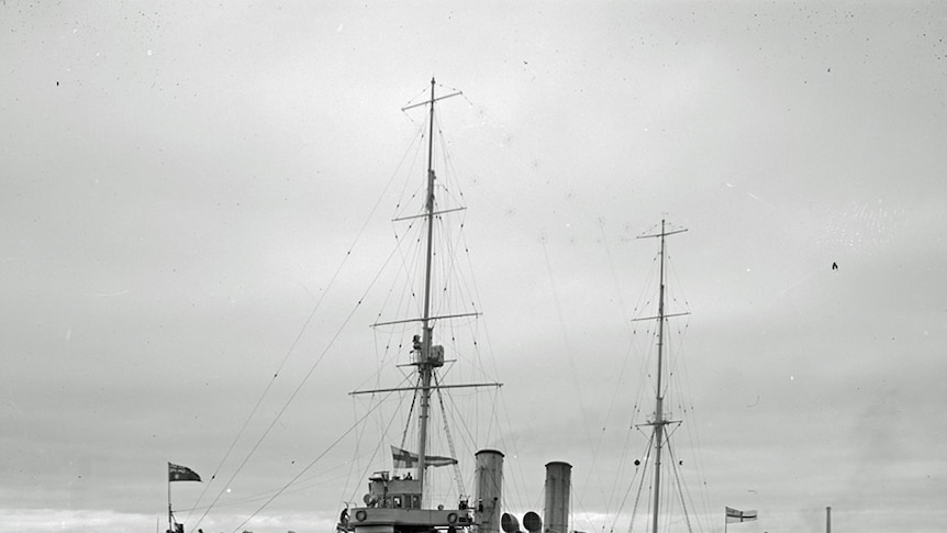 Former navy ship Pioneer