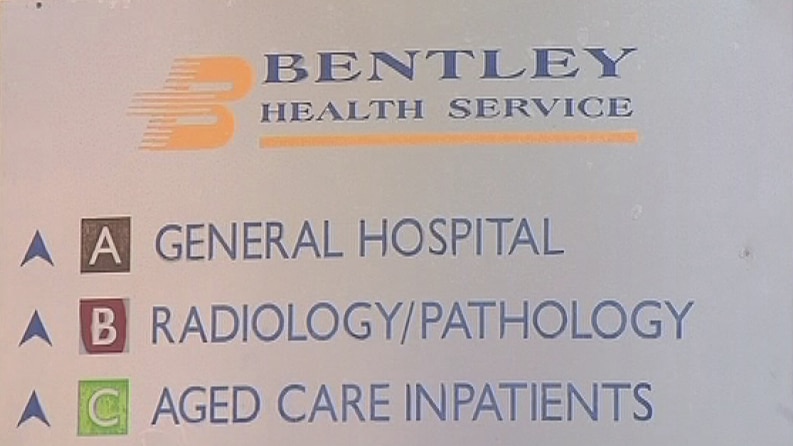 Bentley Health Service sign