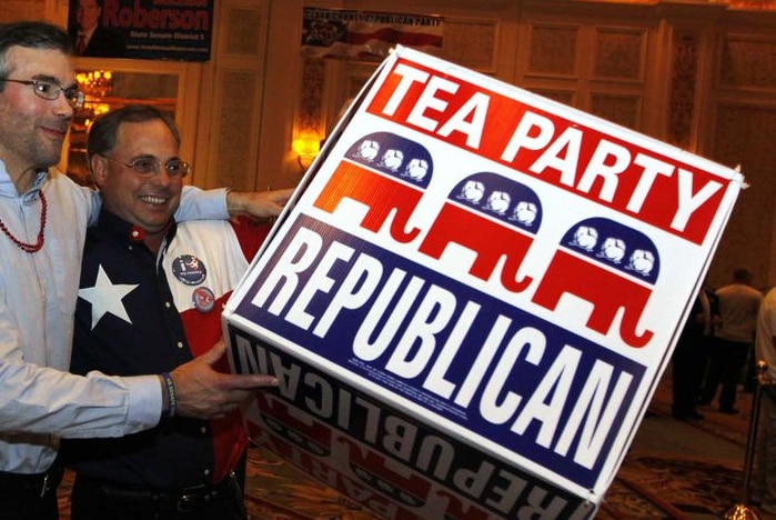 US Tea Party supporters (Reuters)