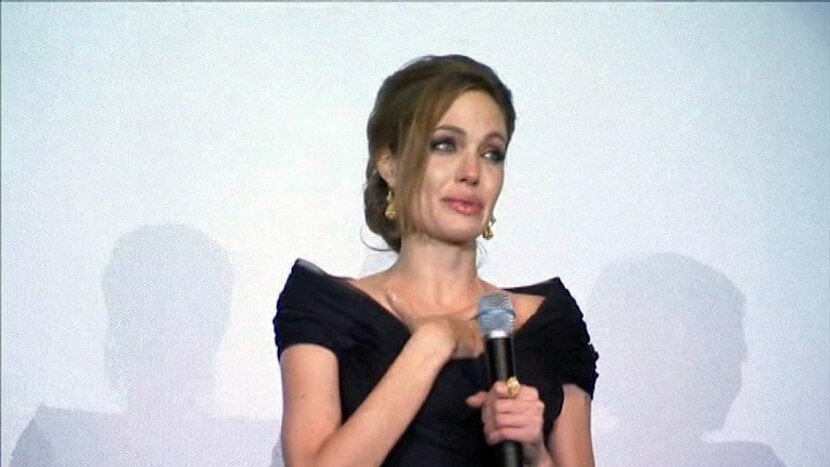 Angelina Jolie in Serbia