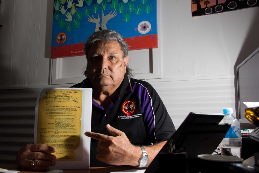 Kimberley Stolen Generations Aboriginal Corporation CEO, Ken Riddiford.