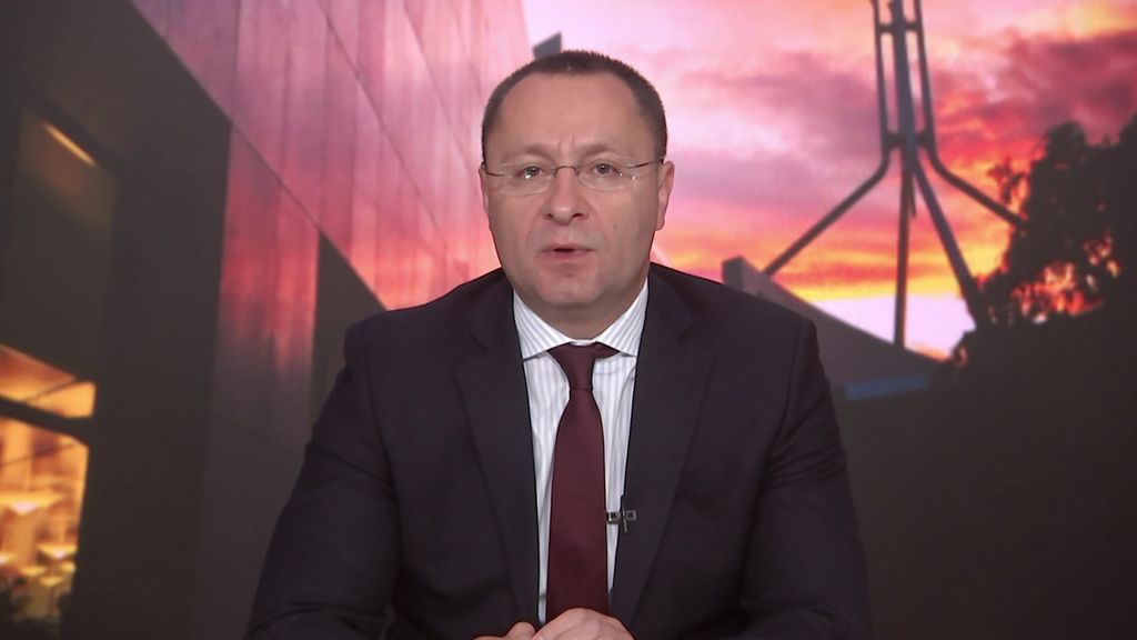 Vasyl Myroshnychenko speaking