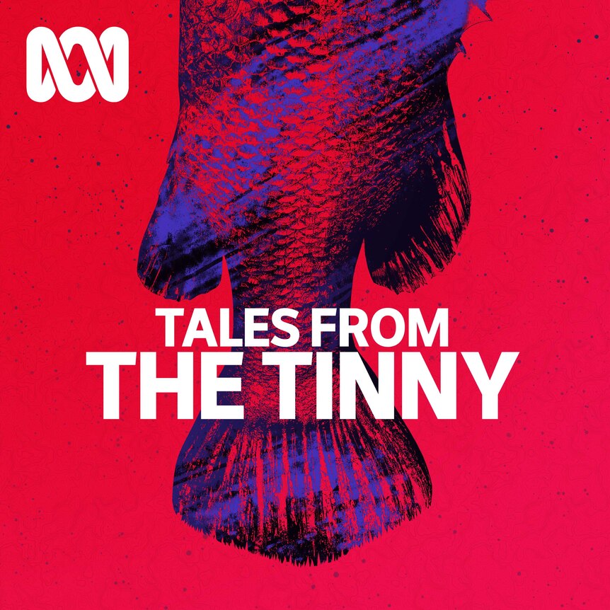 Tales from the Tinny iTunes logo, featuring the tail of a barramundi.