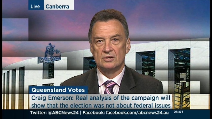 Craig Emerson reflects on Queensland Labor's huge defeat