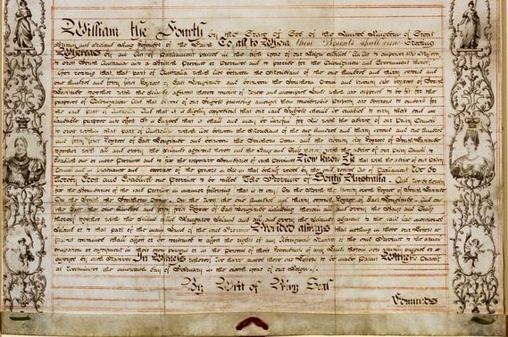 Letters Patent for establishing the province of South Australia