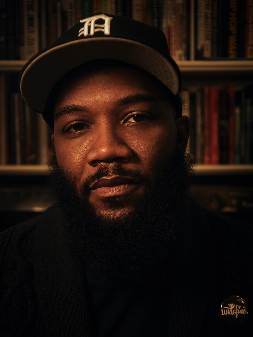 Profile of hip hop scholar and rapper A.D. Carson