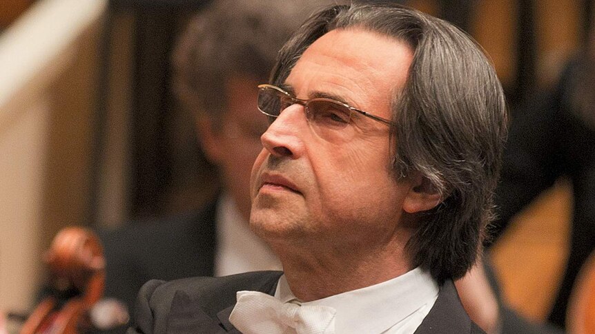 Italian conductor Riccardo Muti