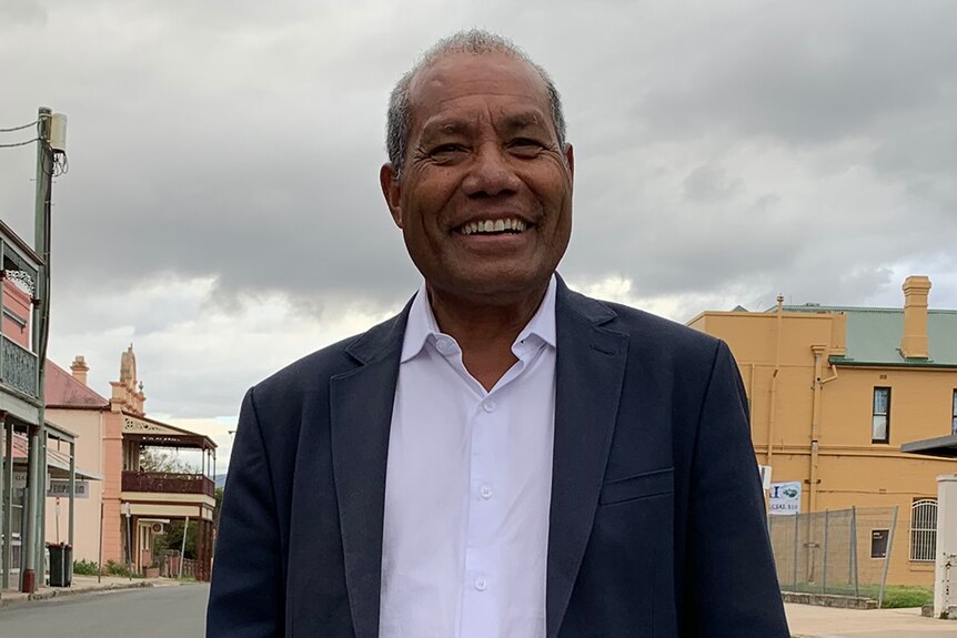Abel Guterres, former Timor Leste Ambassador to Australia, in Bega