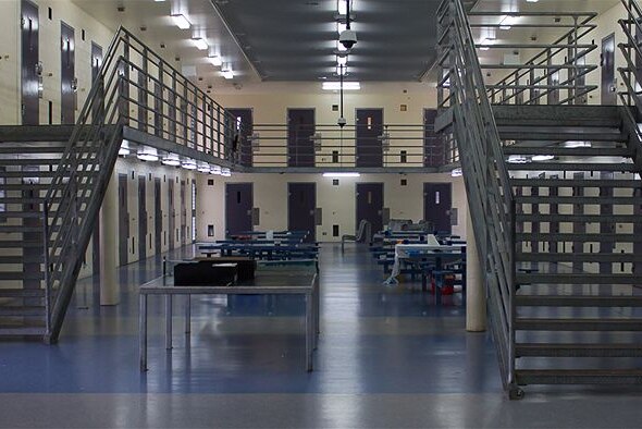 Cell block of Townsville Correctional Centre