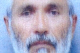 An ID photo of Afghan asylum seeker Haidar Ali Iktiyar