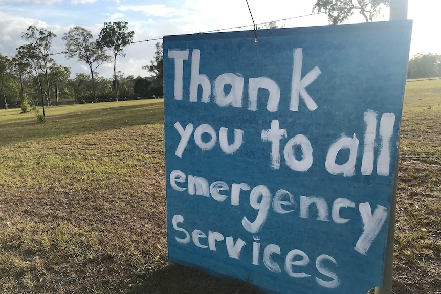 Residents of Deepwater have praised firefighters for saving dozens of properties after they were allowed to return home.