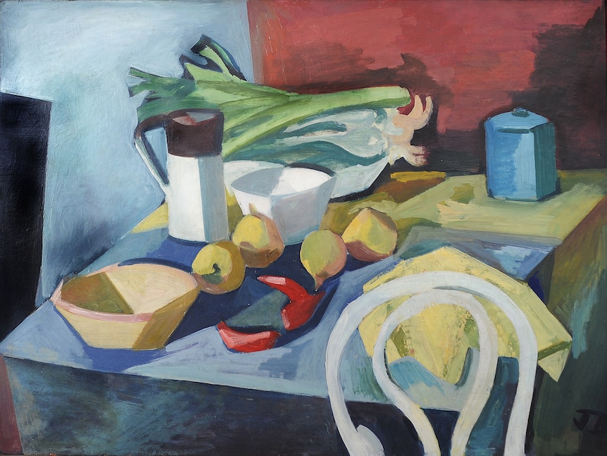 A still life painting.