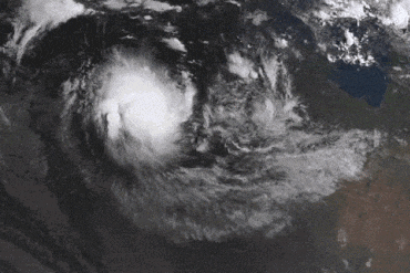 Cyclone Ilsa gif
