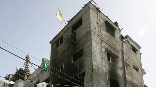 The fighting between Hamas and Fatah caused substantial damage in Gaza (File photo).