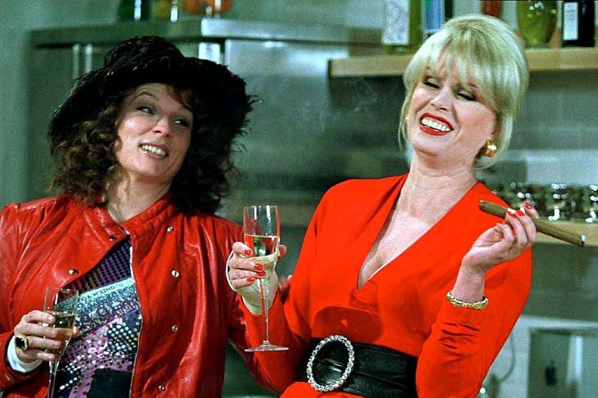 Jennifer Saunders and Joanna Lumley star in Absolutely Fabulous