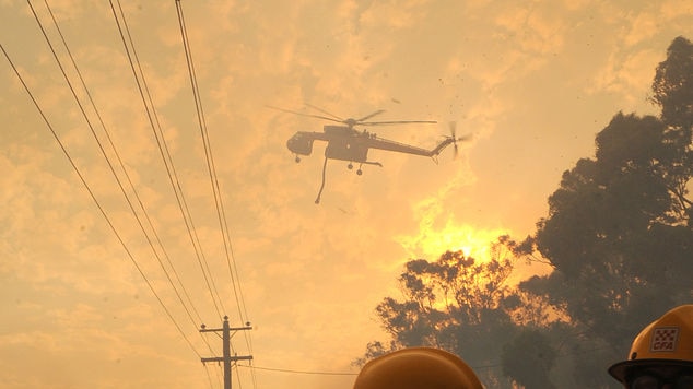 About 3,000 firefighters are patrolling the state's bushfire hotspots.