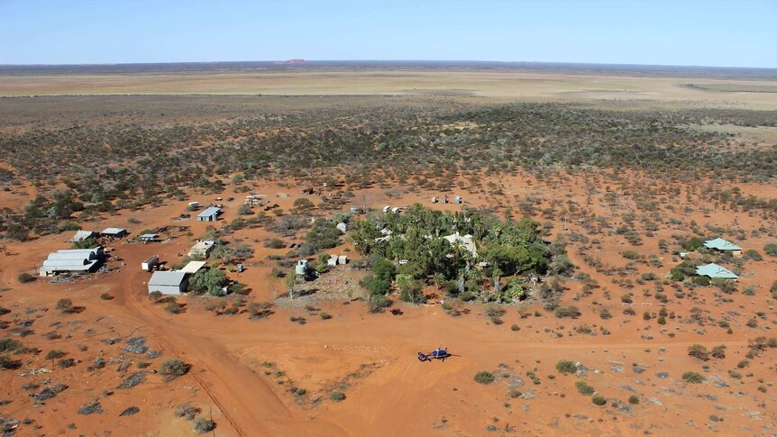 Wooleen Station aerial photo