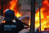 Protests in Frankfurt