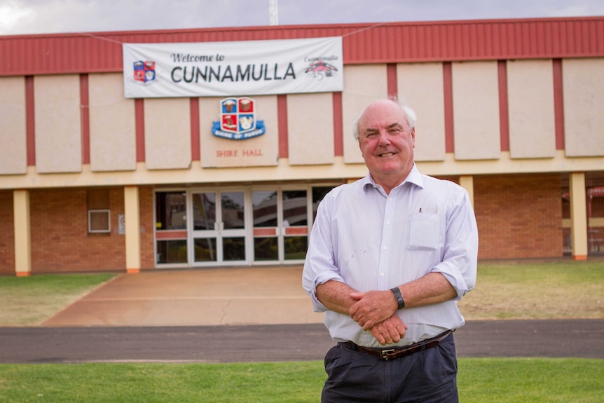 Paroo Shire Council Mayor Lindsay Godfrey.