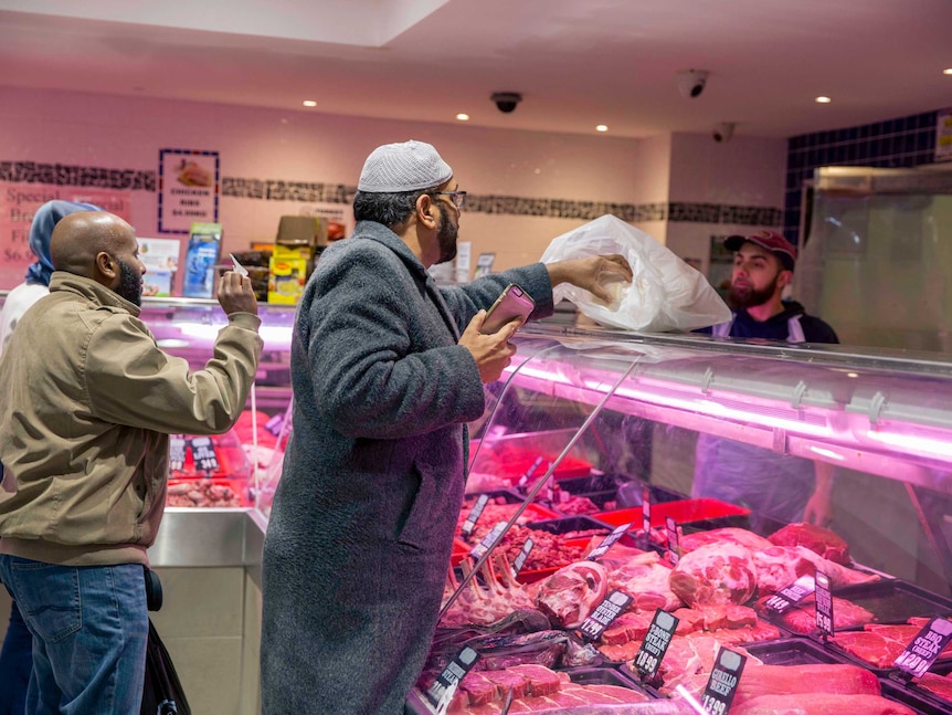 Halal butcher