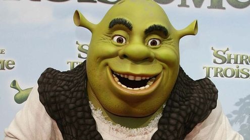 Family films like Shrek helped boost box office sales (file photo).