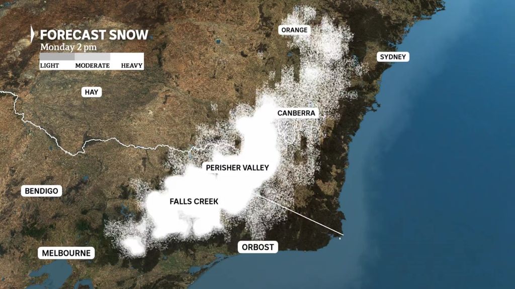 Snow forecast - ABC News