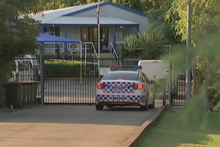 Human remains found in a large pit at a property at Brighton