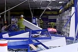 Tornado destroys video store