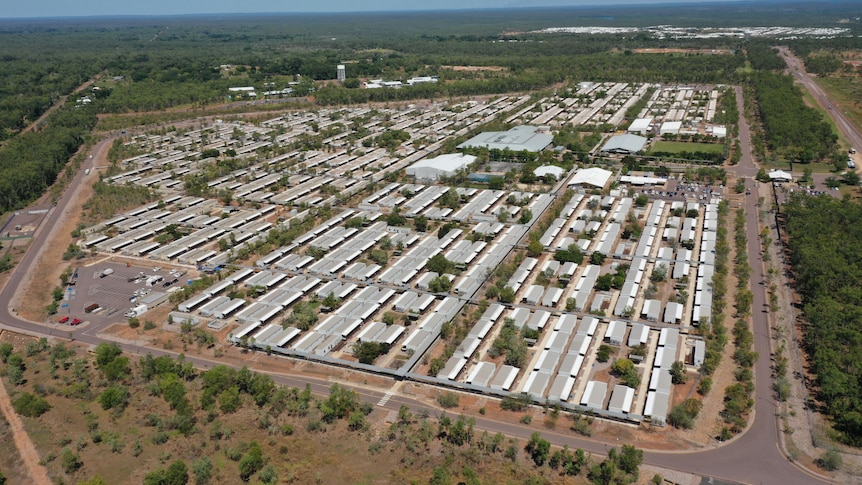 Aerials drone pics of Howard Springs Quarantine Facility. 