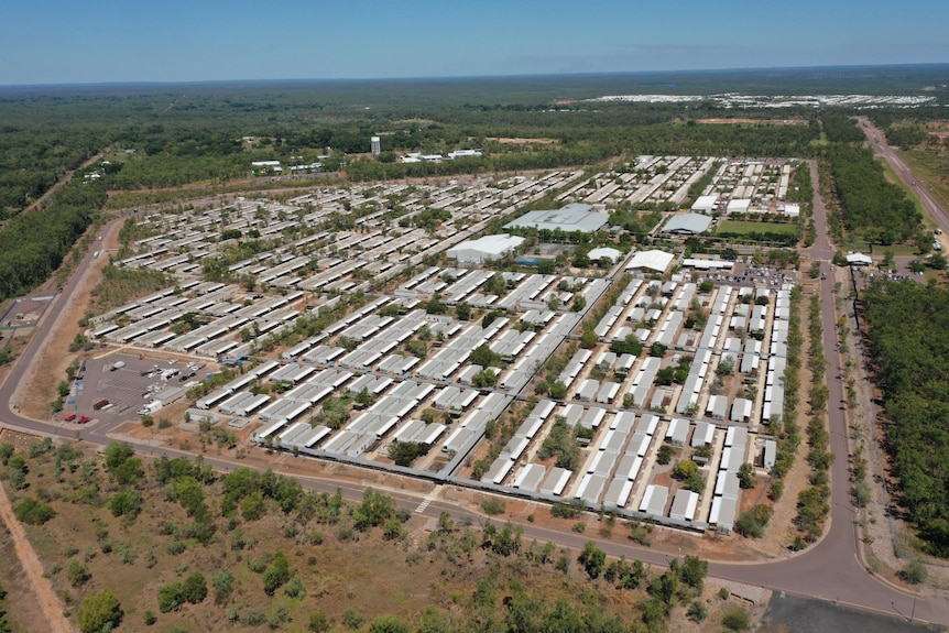 Aerials drone pics of Howard Springs Quarantine Facility. 