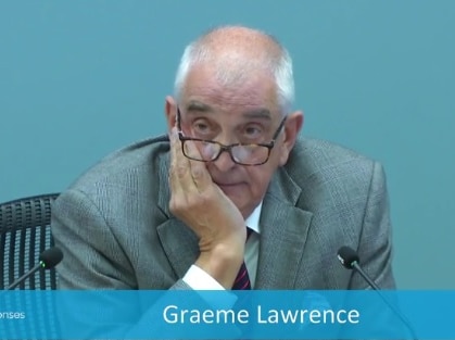 Graeme Lawrence, former Anglican dean of Newcastle