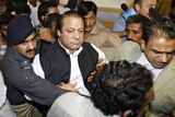 Former Pakistani PM Nawaz Sharif was arrested upon his arrival at the Islamabad airport.