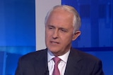 Malcolm Turnbull speaks on ABC's 7.30 program