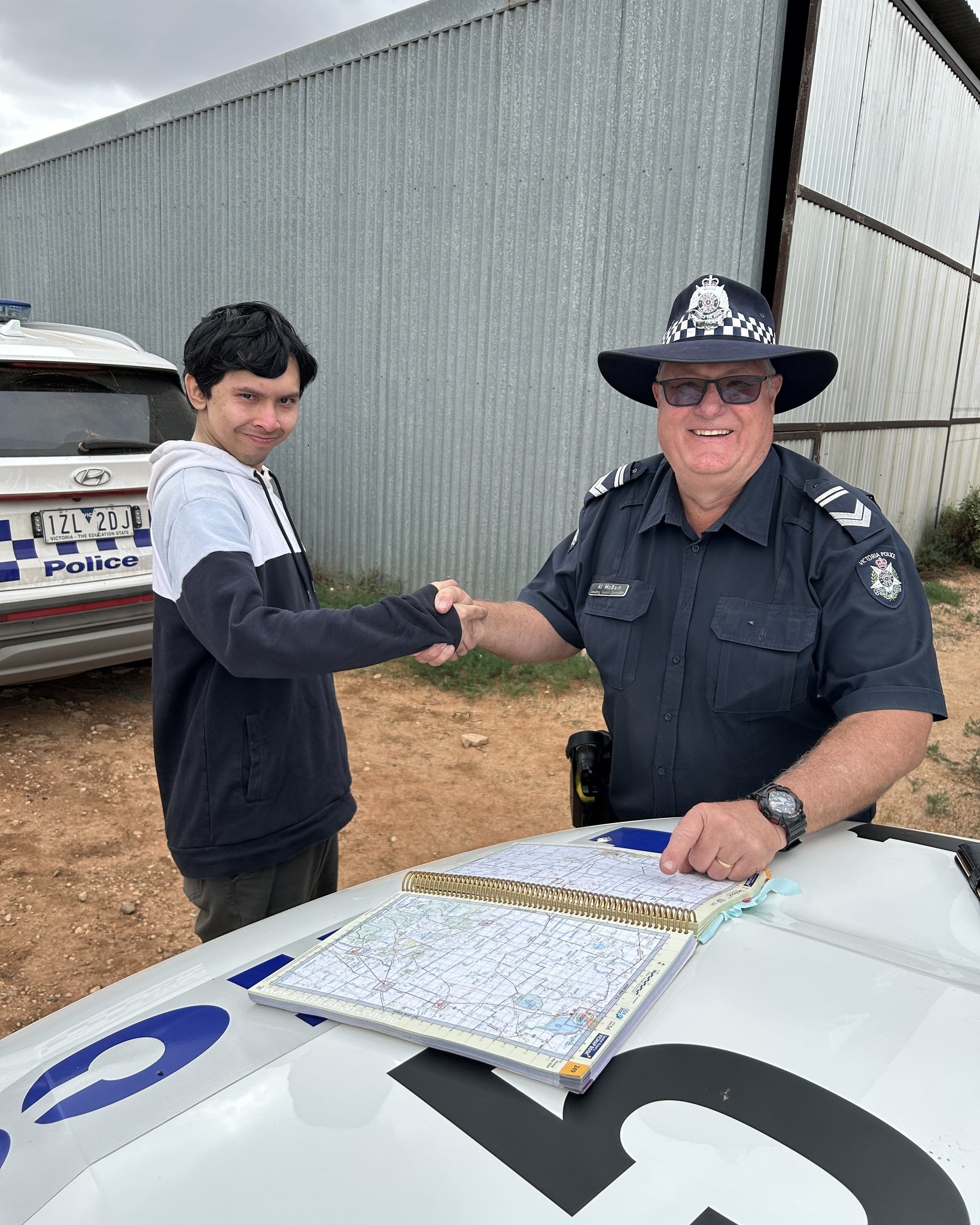 Police finds missing camper Andy