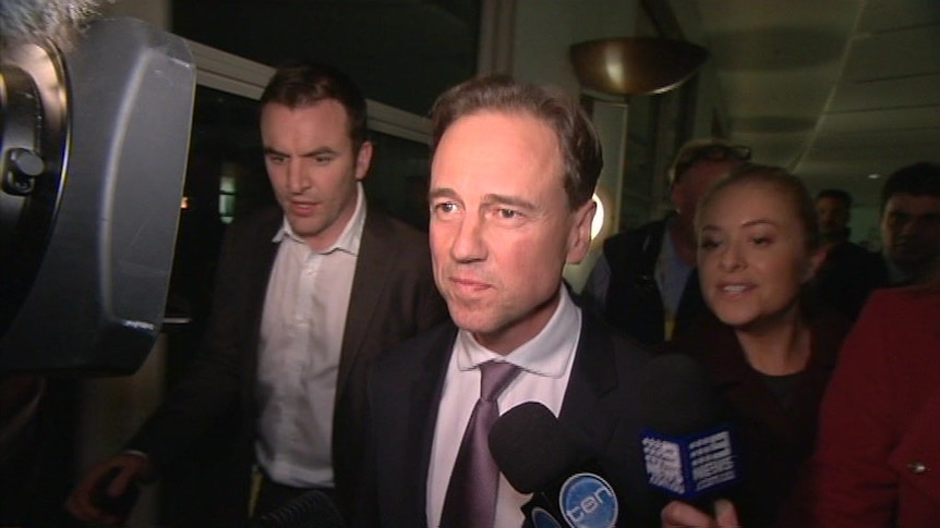 Health Minister Greg Hunt says "nothing has changed"
