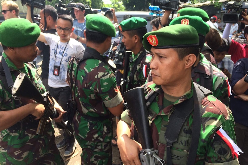 Military presence stepped up in Cilacap