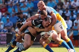 Gallen wrapped up by Titans