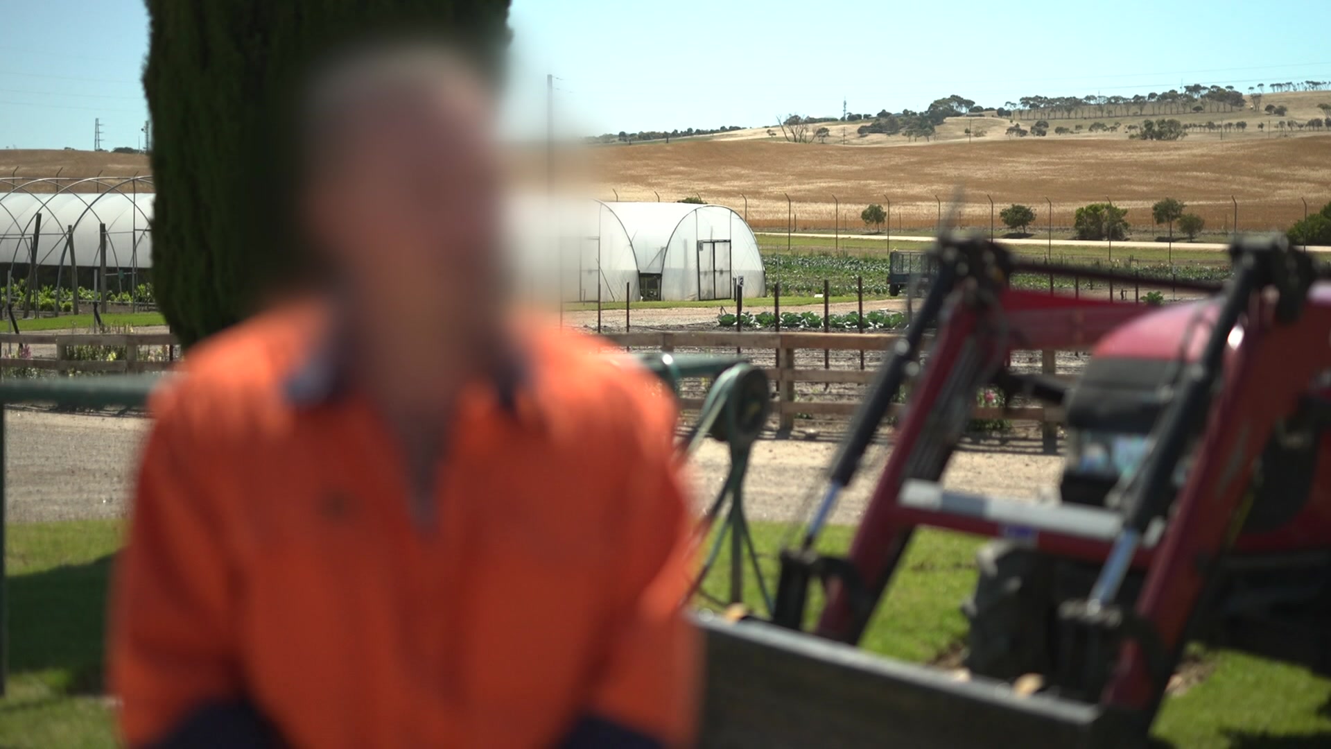 prisoner with blurred identity