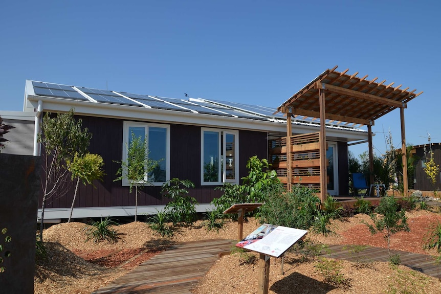 The University of Wollongong's winning entry in the Solar Decathlon.