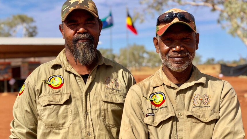 Northern Territory rangers Anthony Warren and Terrence Abbott.