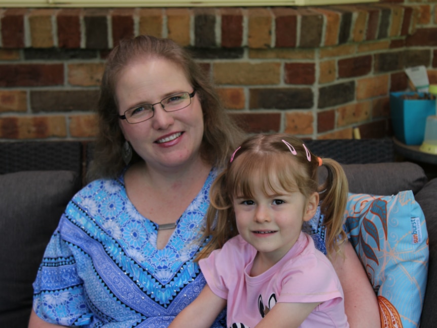 Lindsay Hollingsworth and her daughter Selena