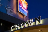 One of the main entrances to Crown Casino in Melbourne.