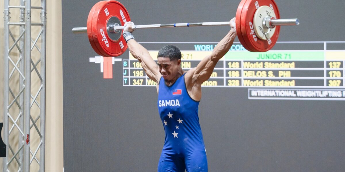 When the weightlifting world came to Samoa