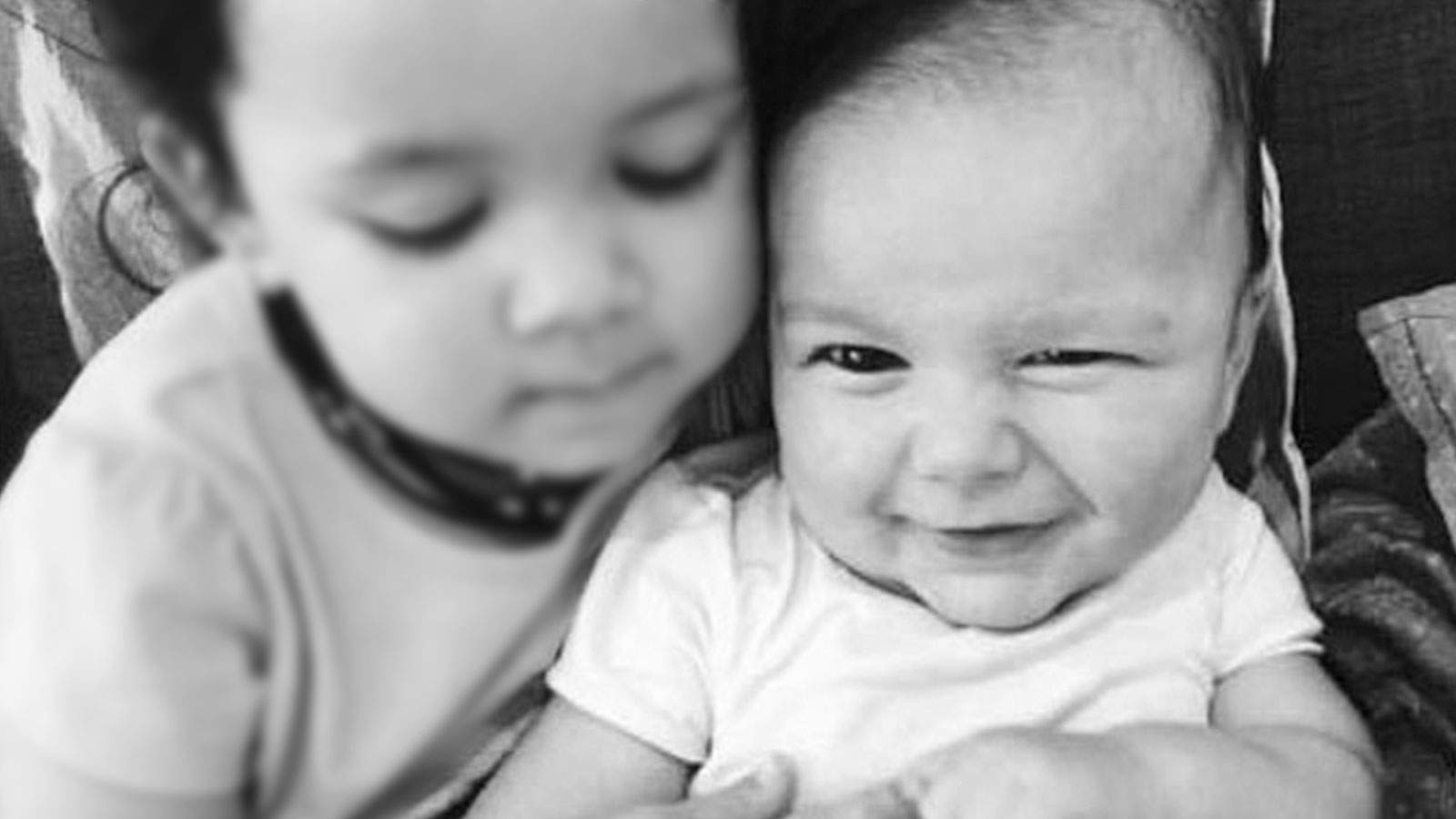 Smiling baby Zachary Bryant