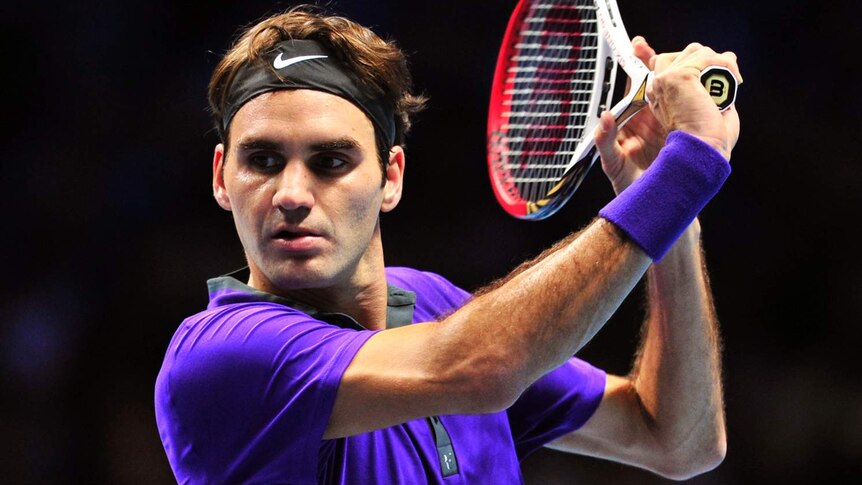 Federer was a picture of composure in his easy, first-up win.