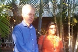 Ice taskforce chair Professor Richard Murray and health worker Maureen Carter