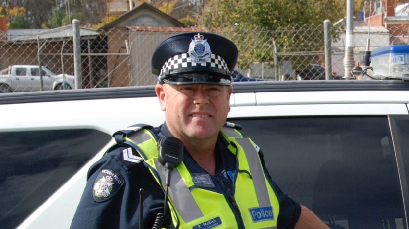 Ray McNish working for Victoria Police